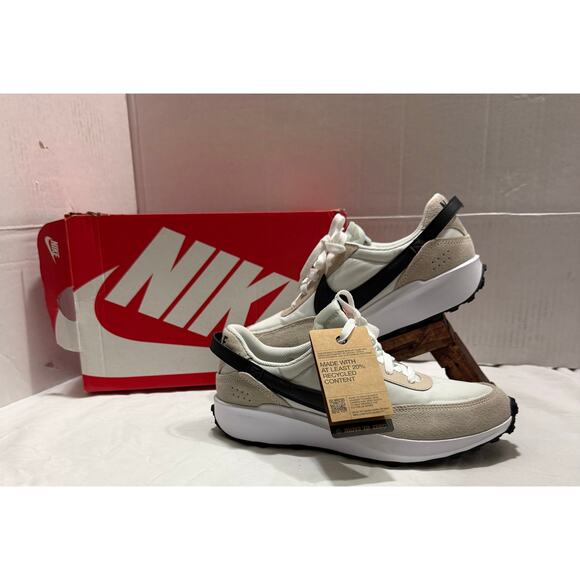 Nike Shoes - Nike Waffle Debut Running Sneakers Sanddrift Black Women's 10.5  DH9523-102